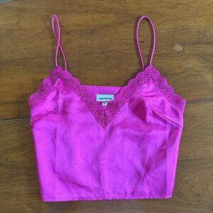 Superdown pink cami